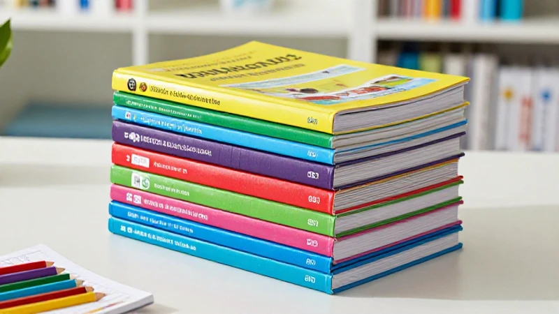 Mantenimiento profesional de libros escolares