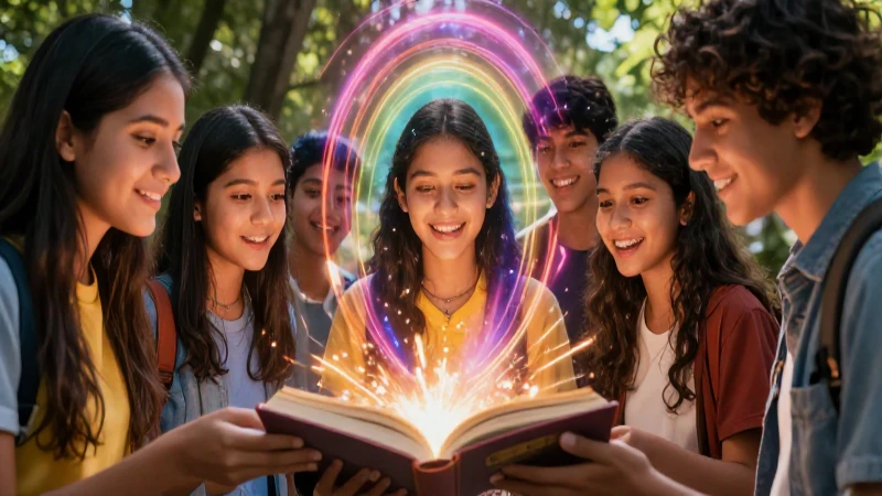 Literatura juvenil en los libros de la SEP: un viaje en el tiempo 3 Estudiantes mexicanos ilustran un portal de conocimiento antiguo