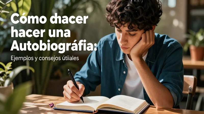 Cómo hacer una autobiografía: Ejemplos y consejos útiles 6 Guía de estilo personal y autobiografía