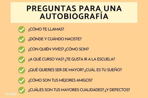 como hacer una biografia guia para una autobiografia