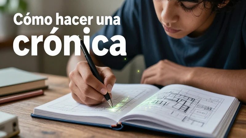Cómo hacer una crónica: Guía para escribir crónicas cortas 4 Estructura y guía de crónicas educativas