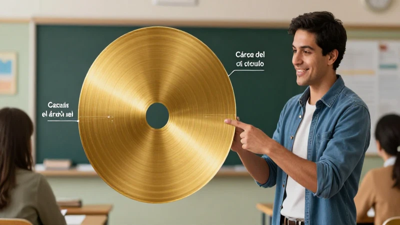 Aprende a calcular el área del círculo