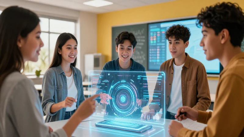 Transformación educativa: Revoluciona la enseñanza y el aprendizaje con tecnología 5 Estudiantes mexicanos colaboran con tecnología holográfica