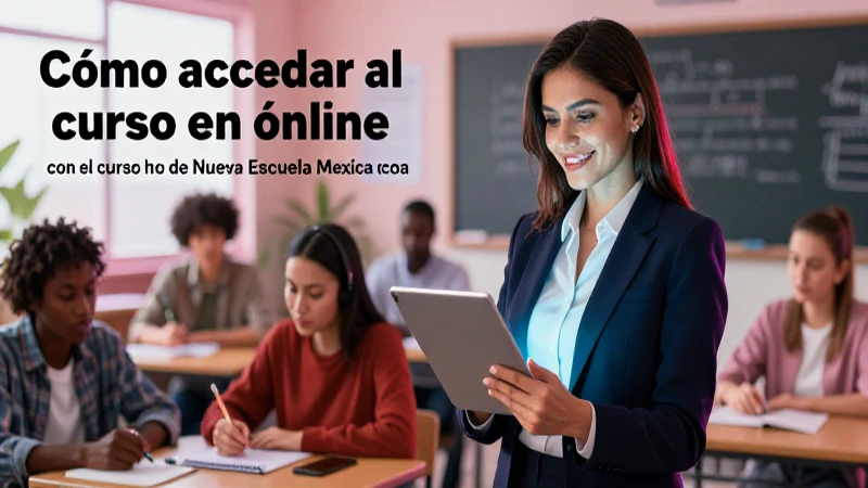 Inscríbete al curso Nueva Escuela Mexicana hoy