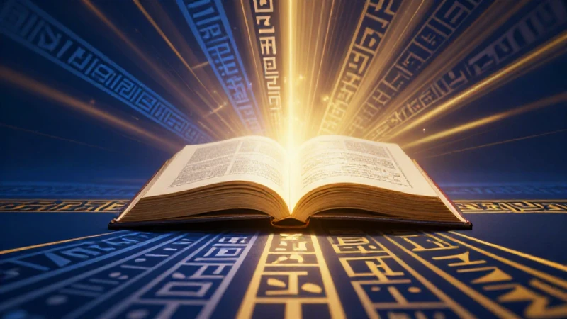 Cómo se utiliza cómo y como Guía definitiva sobre su uso y acento 3 Ilustración brillante de un libro antiguo con rayos de luz
