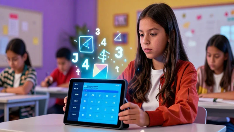 Estudiante mexicano aprende fracción a decimal