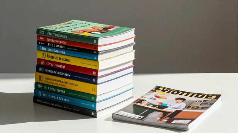 Estudiante concentrado con libros de texto modernos