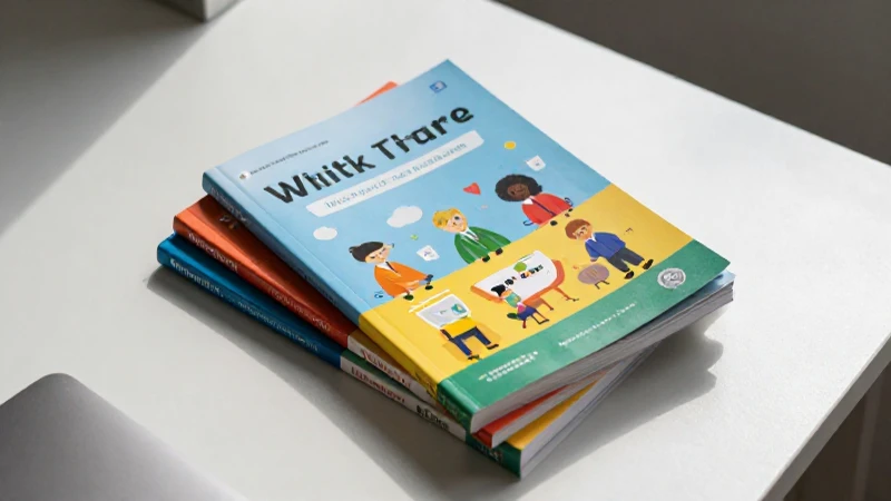Portada dinámica de libros educativos modernos