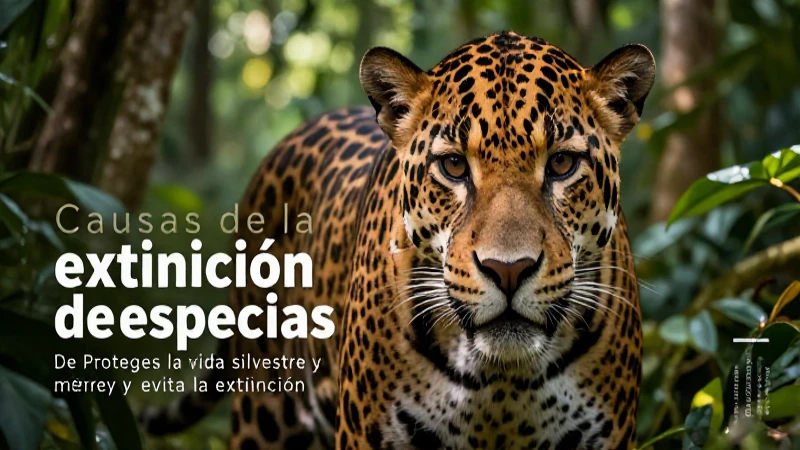 Protege la vida silvestre y evita la extinción
