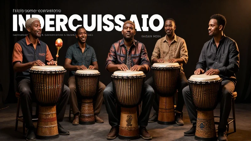 Percusión dinámica: son y arte en estudio