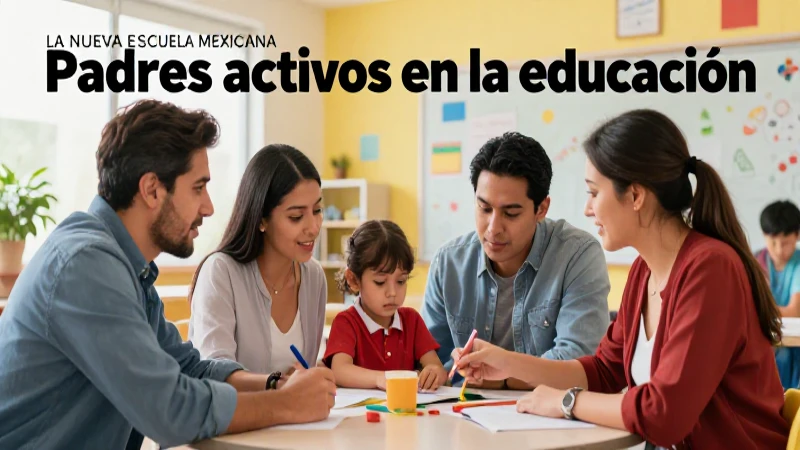 La Nueva Escuela Mexicana: Padres activos en la educación 6 Padres activos impulsan el éxito de NEM