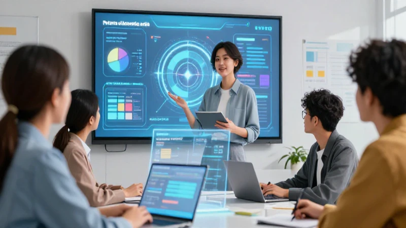 Educación moderna impulsada por tecnología avanzada