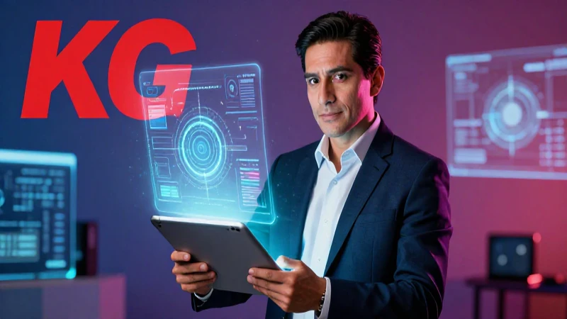 Educador mexicano moderno con tecnología educativa
