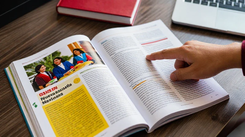 Educación mexicana vibrante y contemporánea