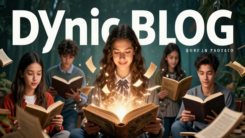 Estudiante lee libro antiguo en ambiente educativo dinámico