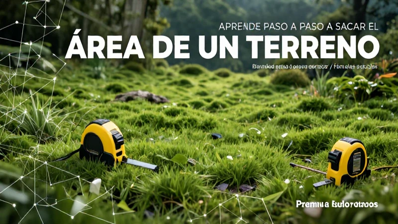 Aprende paso a paso a sacar el área de un terreno: fórmulas y ejemplos 4 Aprende a calcular el área de terrenos con este recurso