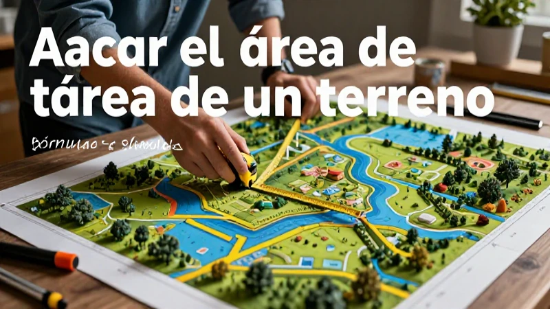 Aprende paso a paso a sacar el área de un terreno: fórmulas y ejemplos 3 Aprende a calcular el área de un terreno