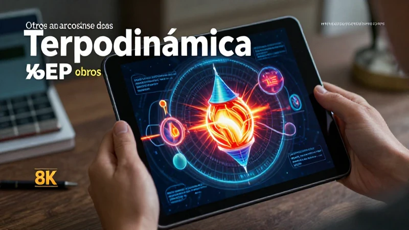 Libros y tabletas enseñan termodinámica dinámicamente