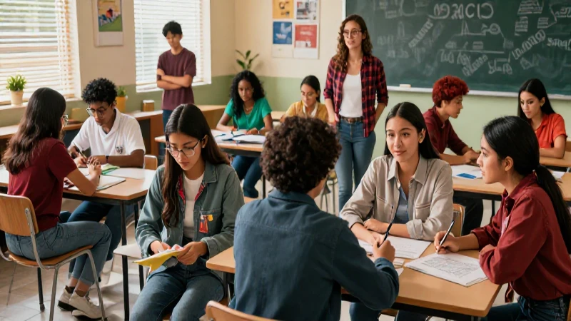 Vence desafíos en la Nueva Escuela Mexicana: igualdad educativa 4 Estudiantes diversos promueven igualdad educativa