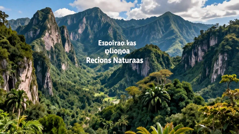 Explora las regiones naturales y sus características 4 Ilustración vibrante de regiones naturales mexicanas