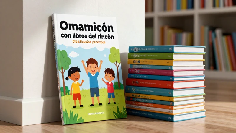 Clasificación y consejos para libros en rincón educativo