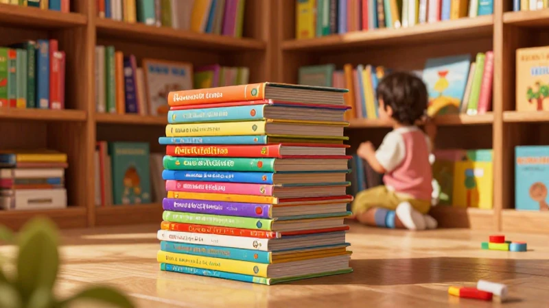 Conoce la clasificación de libros para niños: una guía completa 3 Biblioteca educativa de libros vibrantes y coloridos