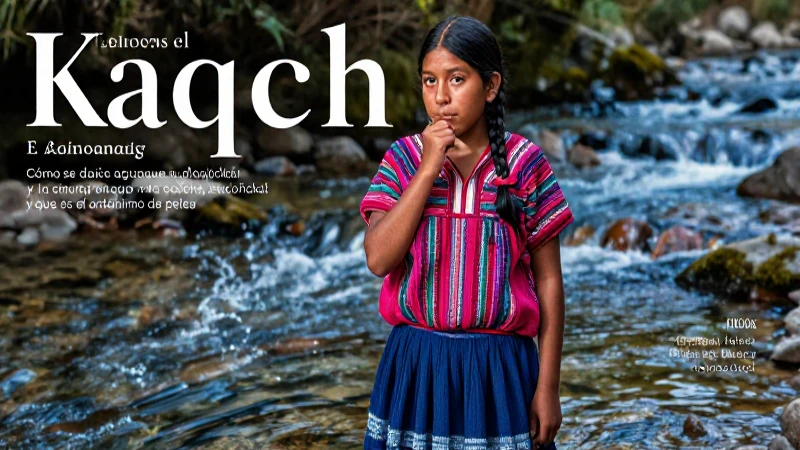 Cultura Kaqchikel: arte, paz y su lengua