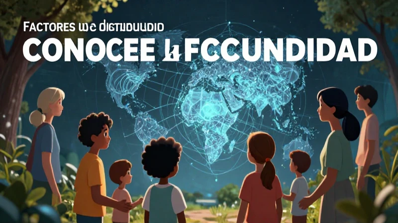 Factores y distribución de la fecundidad