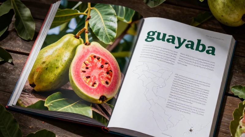 Guayaba: usos y diferencias regionales