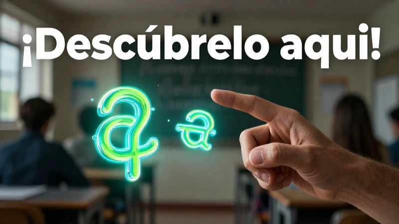 Aprende a escribir haciendo o asciendo correctamente