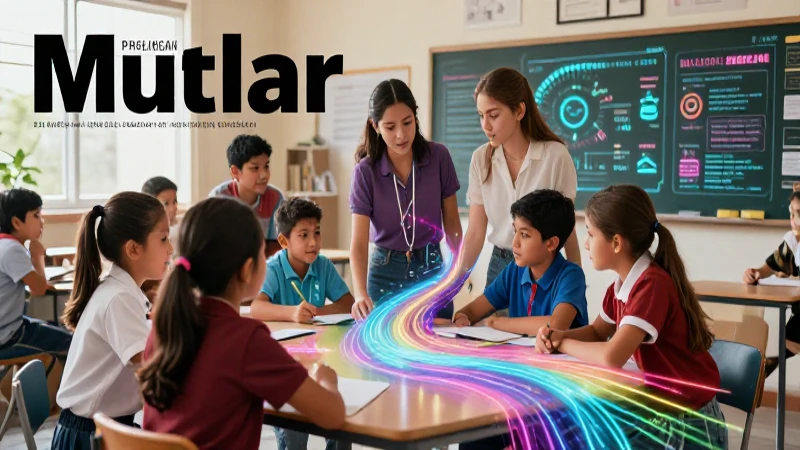 Educación mexicana moderna: colaboración y datos