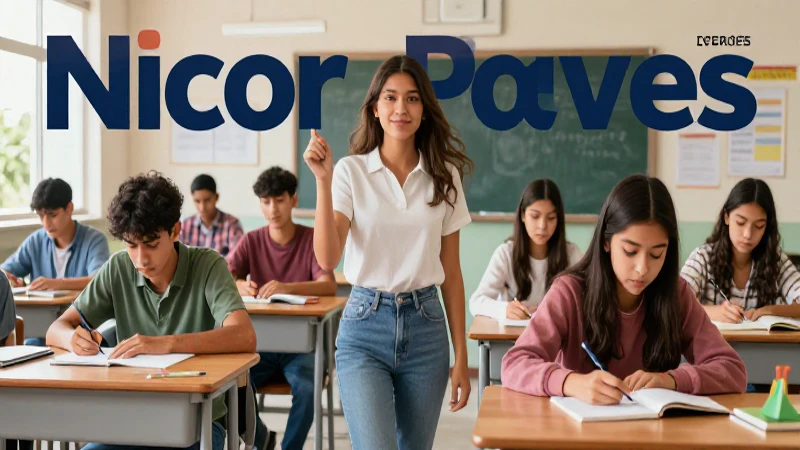 Disparidad sutil en aulas mexicanas vibrantes