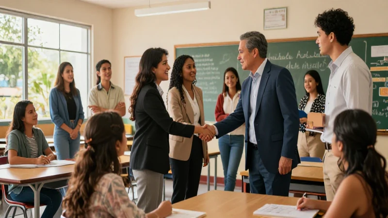 Colaboración educativa y empresarial en México
