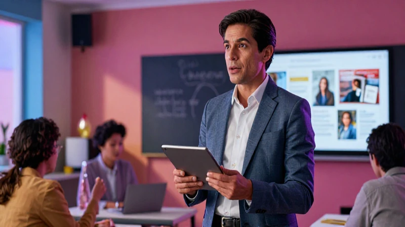 Prepárate con nuestra capacitación docente para la Nueva Escuela Mexicana 5 Maestra mexicana en desarrollo profesional moderno