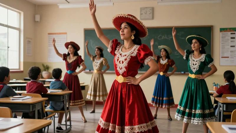 Nueva Escuela Mexicana: Innovando la enseñanza teatral 4 Estudiantes en escena teatral mexicana moderna