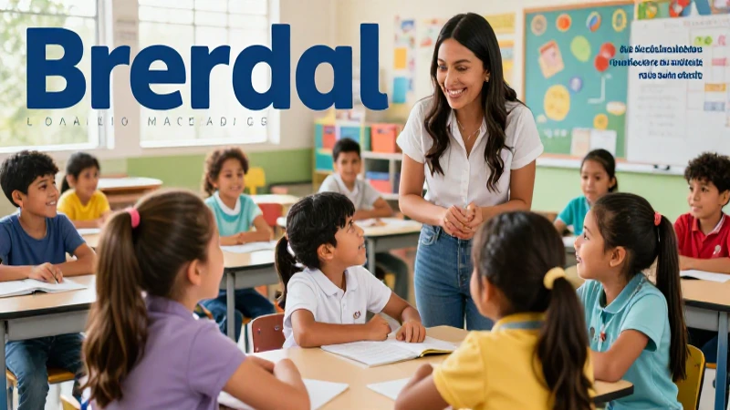 Revoluciona la educación con la Nueva Escuela Mexicana: inclusión educativa poderosa 5 Maestra mexicana y alumnos sonrientes en clase