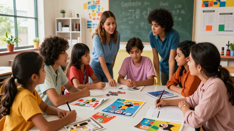 Potencia la participaci贸n docente en la Nueva Escuela Mexicana 3 Profesores mexicanos colaboran en un aula moderna