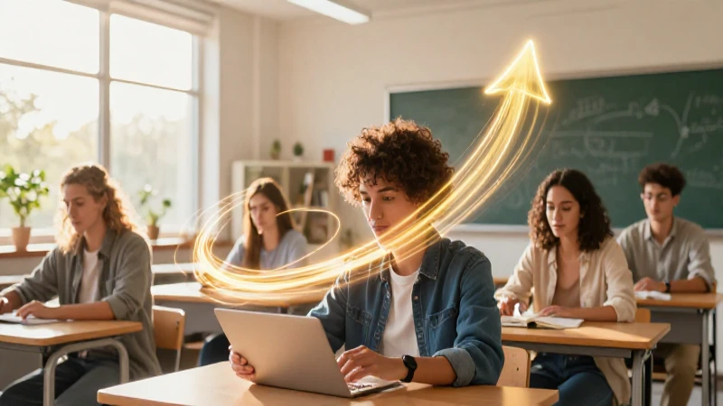 Clase dinámica bajo luz dorada y moderna