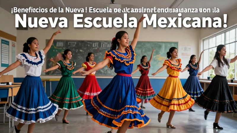 Danza vibrante en la Nueva Escuela Mexicana