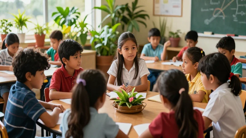 Evalúa el aprendizaje en educación sustentable y habilidades socioemocionales 5 Educación colaborativa vibrante y luminosa en México