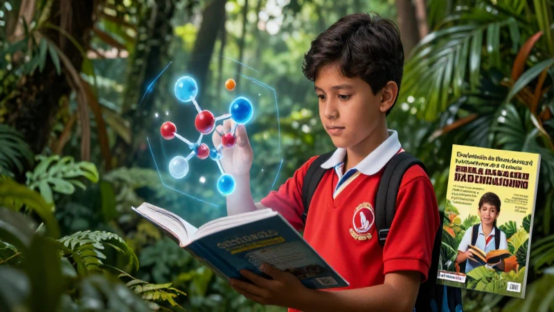 Estudiante mexicano aprende química con hologramas