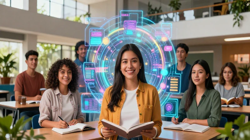 Educación mexicana moderna y vibrante