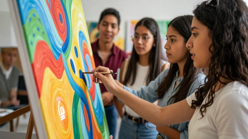 Evaluación educación artística: claves para la Nueva Escuela Mexicana 3 Estudiantes mexicanos crean arte digital vibrante