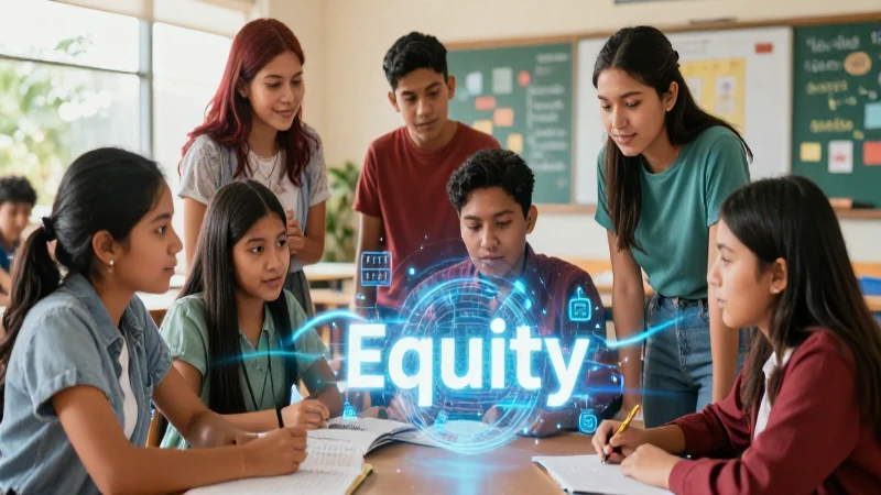 Estudiantes mexicanos colaborando por la equidad