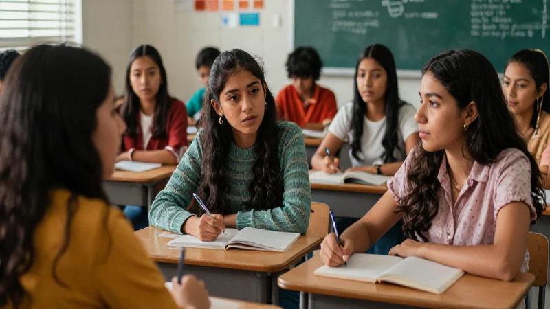 Diversas mujeres aprendiendo en México vibrante