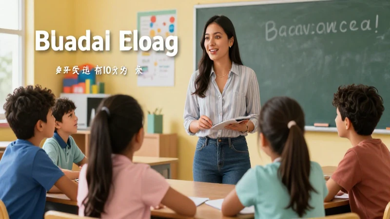 Guía práctica para implementar la Nueva Escuela Mexicana 3 Maestra mexicana guía a jóvenes en aula vibrante