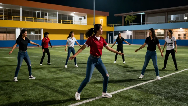 Estudiantes mexicanos innovadores en acción deportiva