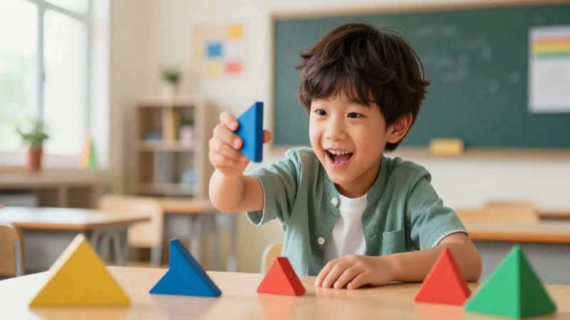 Aprende a leer fracciones del 1 al 100 de manera fácil y rápida 5 Ilustración vibrante de alumno aprendiendo fracciones