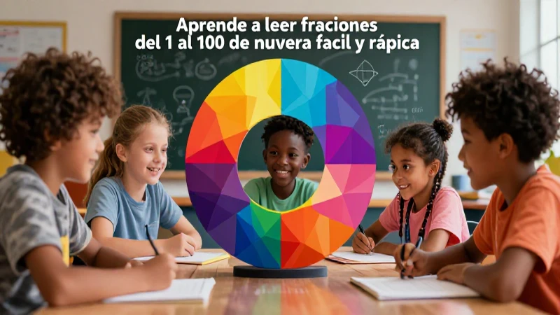 Aprende a leer fracciones del 1 al 100 de manera fácil y rápida 9 Aprende fracciones fácilmente con esta guía visual