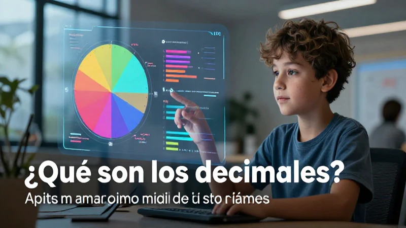 Los decimales son partes pequeñas de un número